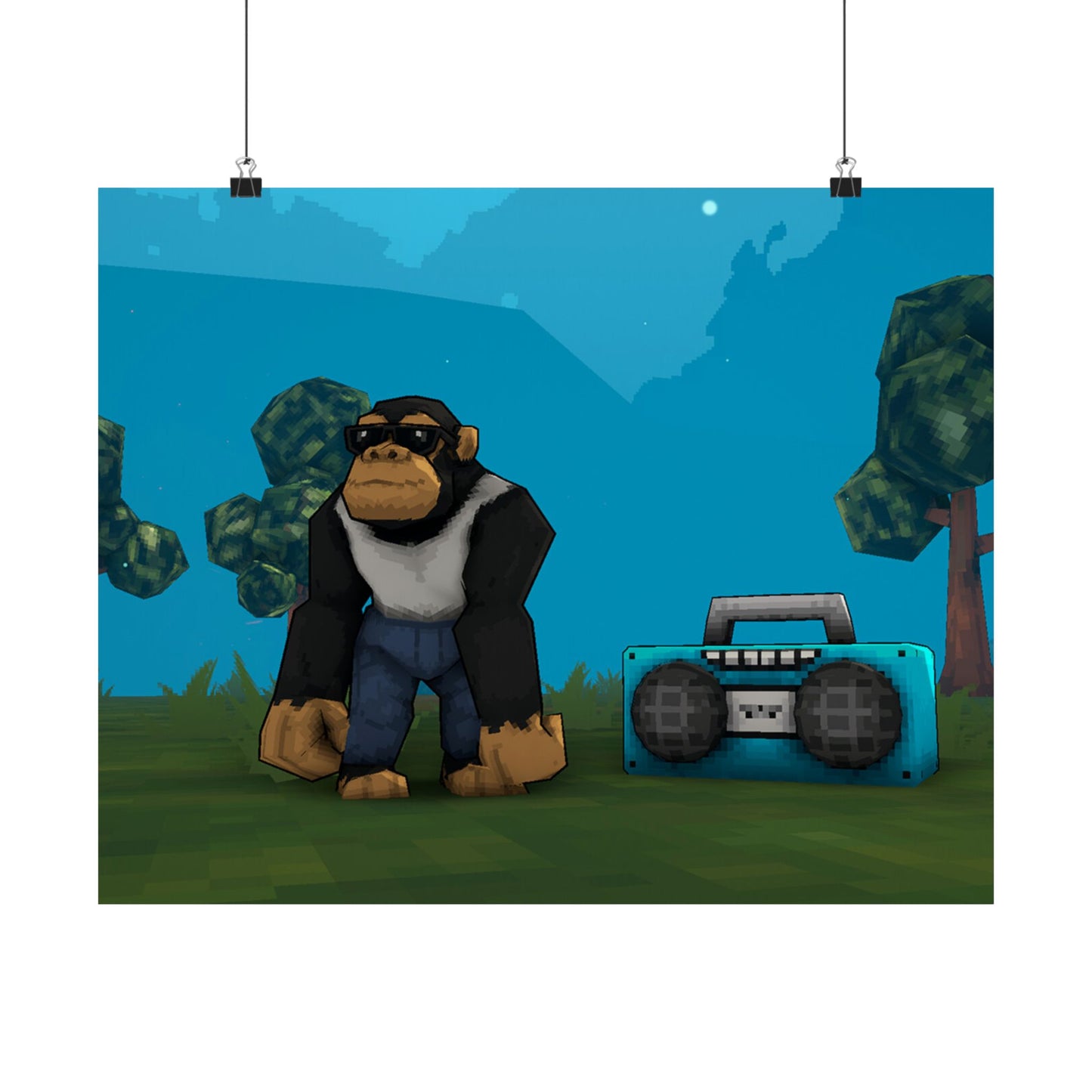 Monke Power Poster – Megabonk Edition