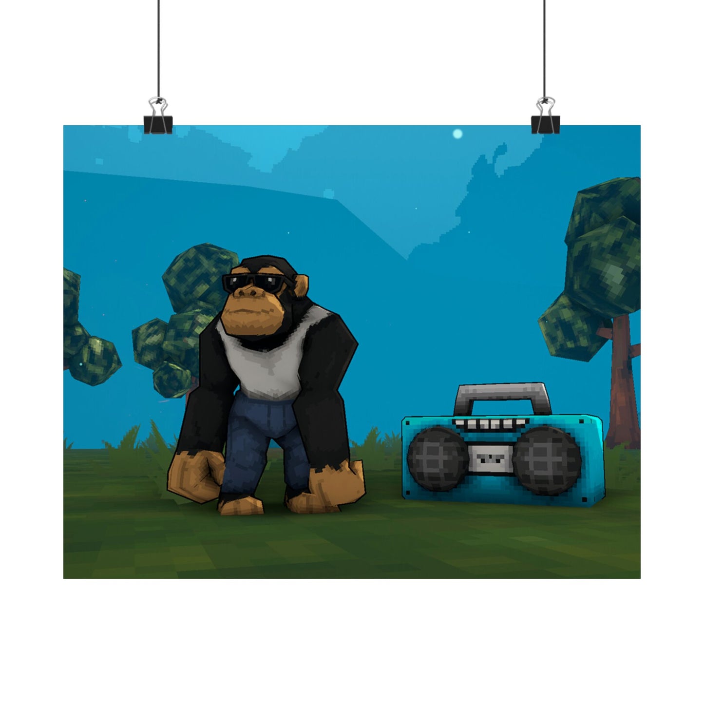 Monke Power Poster – Megabonk Edition