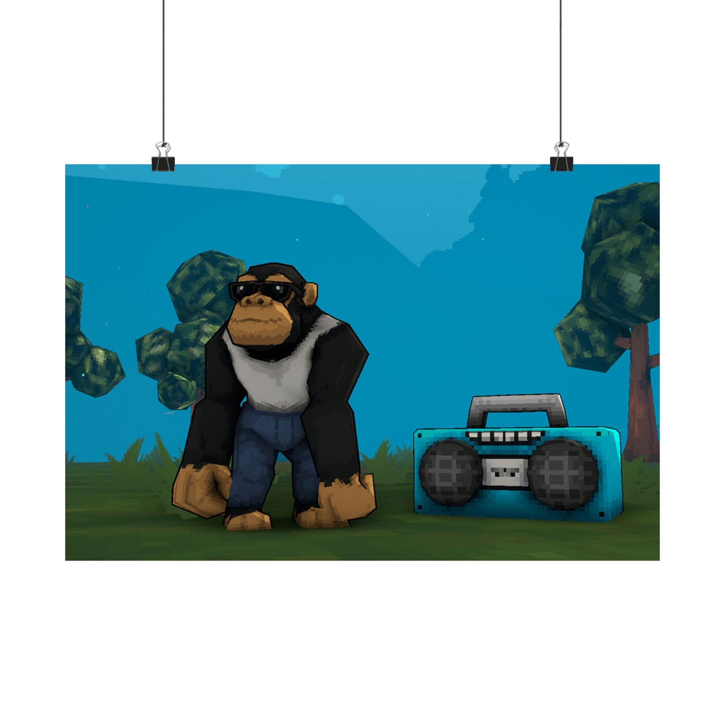 Monke Power Poster – Megabonk Edition