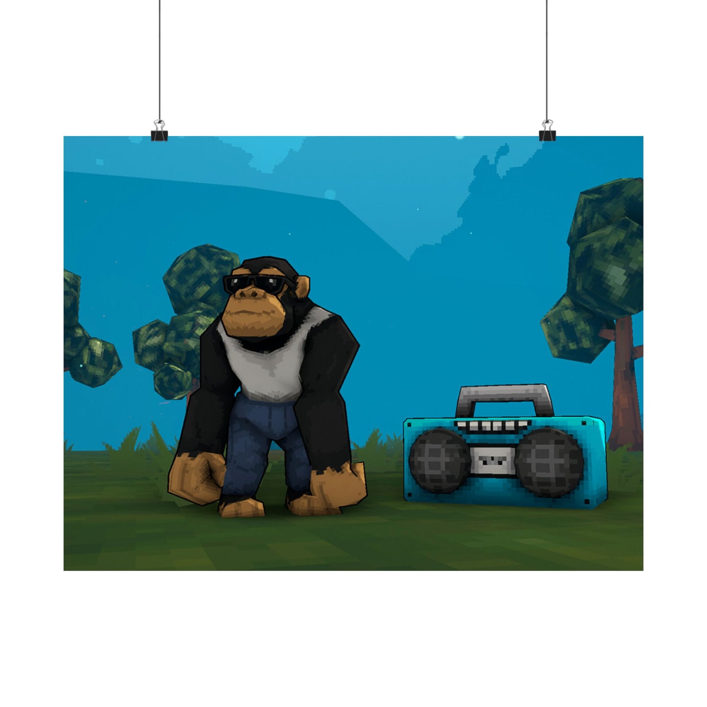 Monke Power Poster – Megabonk Edition