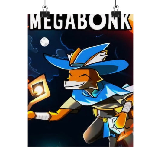 MEGABONK Fox Poster — Matte Vertical Wall Art