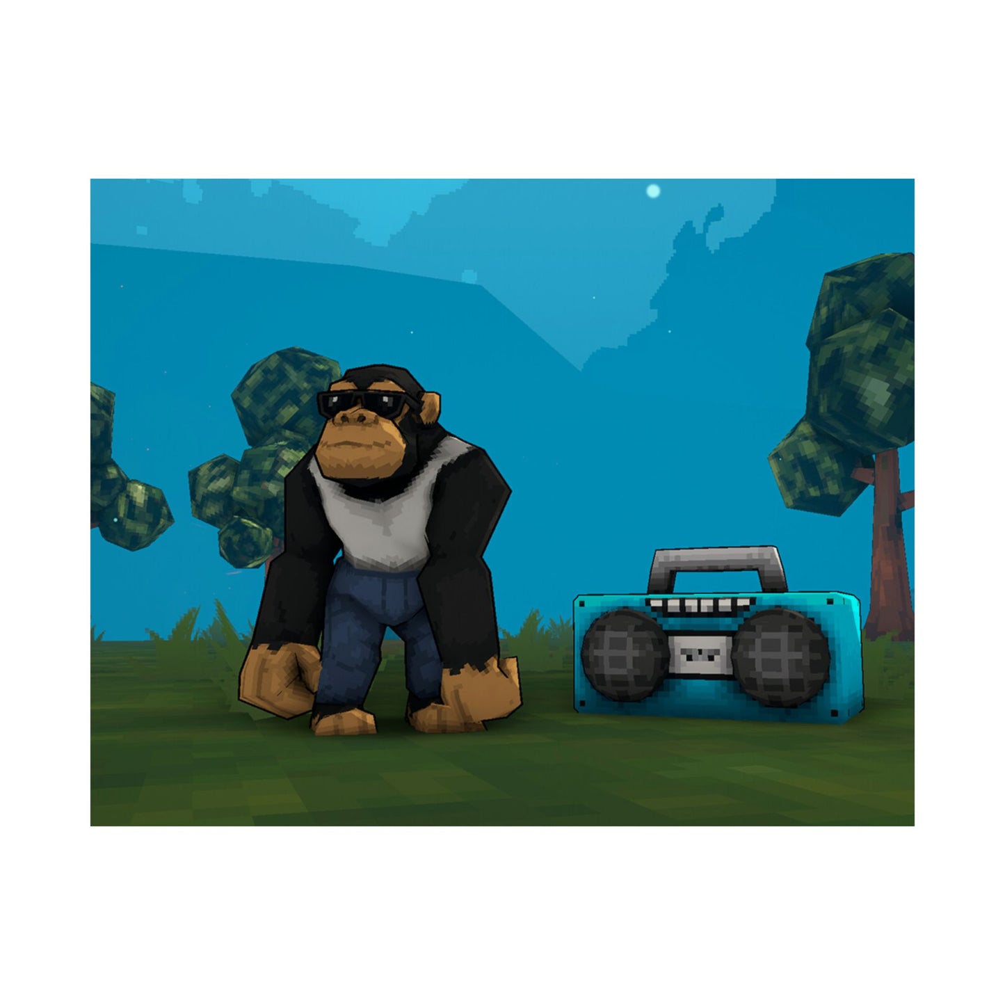 Monke Power Poster – Megabonk Edition