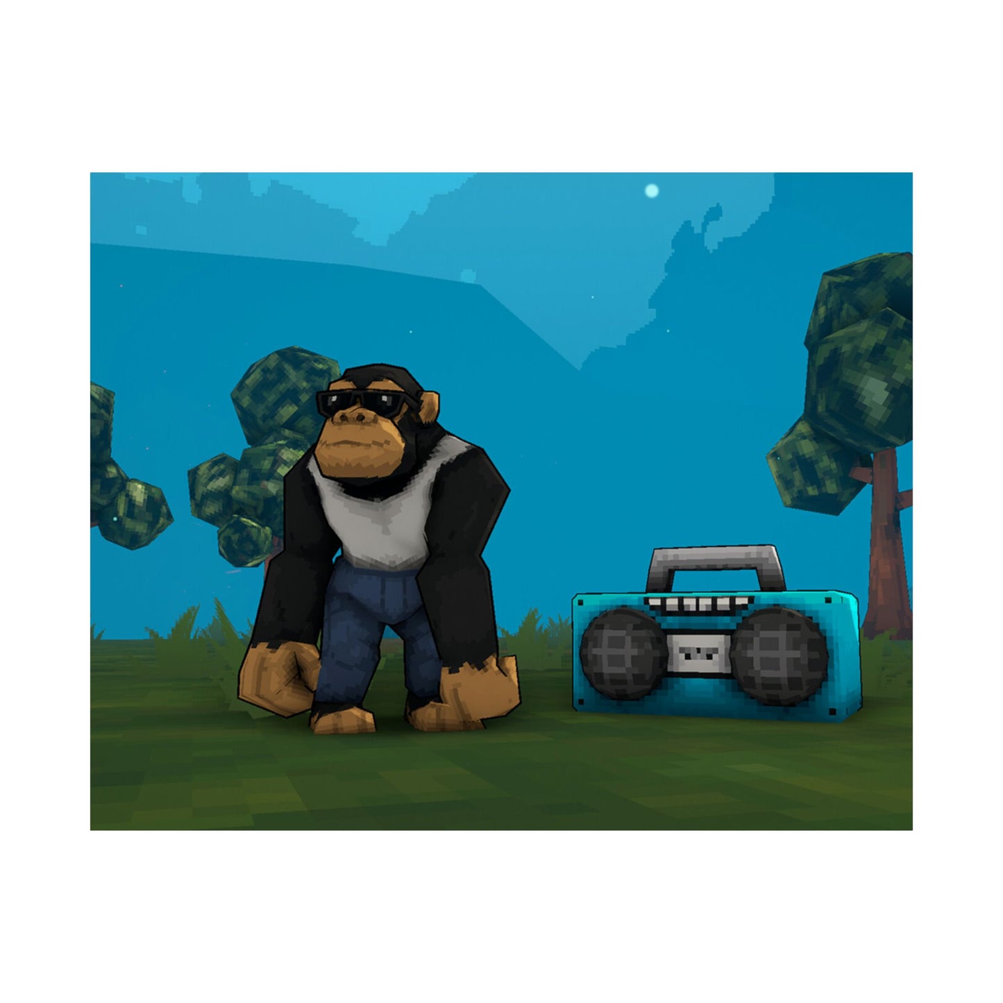 Monke Power Poster – Megabonk Edition